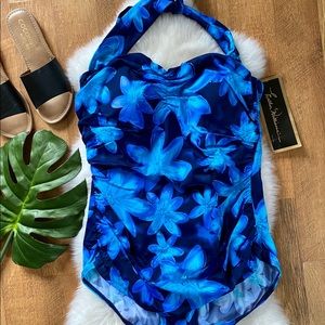 Esther Williams Retro Vintage Halter Bathing suit